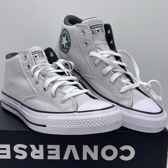 Converse Men’s CTAS MALDEN STREET MID
BARELY GREY/DARK MATTERWHITE A08612F Snkrs - Picture 6 of 16